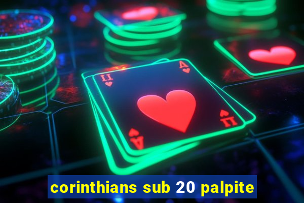 corinthians sub 20 palpite